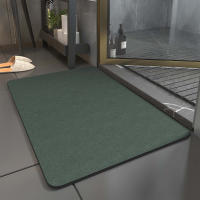 Alfombra de Baño de Tierra Diatomita Super Absorbente Antideslizante de Goma Lavable Secado Rápido para Baño y Lavabo Rectangular - details 2