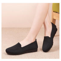 Casual Shoes Women's Summer Mesh Breathable Flat Shoes Ladies Comfort Light Sneaker Socks Women Slip on Loafers Zapatillas Muje - details 10