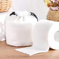 Toallas faciales desechables de algodón para baño, toallitas desmaquillantes, seco y húmedo, rollo de papel para el cuidado de la piel - details 0