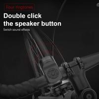 Bocina de carga para bicicleta, campana superfuerte para bicicleta de montaña, eléctrica, accesorios para equipos de ciclismo - details 11