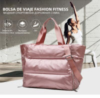 Bolso deportivo impermeable para mujer, bolsa de hombro para gimnasio, natación, Yoga, esterilla, viaje de fin de semana - details 0
