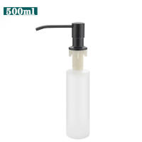 Dispensador de Jabón de Cocina M34027A, Dispensador de Detergente para Fregadero, Recarga Superior, 500 ML, Acabado Cepillado. - details 7
