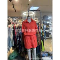 Conjunto casual de verano 2024 TEMU de algodón y lino con pantalones cortos y manga corta para mujer - details 13