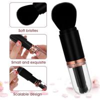 Juego de Brochas de Maquillaje Retráctil, Mini Cepillo Cosmético Facial Portátil, 4 en 1 - details 3