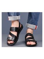 Sandalias de gran tamaño para hombre 2025, nuevas sandalias casuales versátiles de verano para hombre y zapatos de playa de doble uso. - details 7