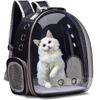 Mochila De Transporte para mascotas, cápsula transparente, Burbuja, Animal pequeño, cachorro, gatito, pájaro, transpirable, viaje - details 0