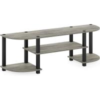 Soportes de TV sin Herramientas, Roble, Negro, 52 - details 5