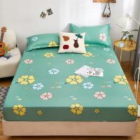 Sábana Ajustable Impermeable Cubierta de Cama Elástica Amigable con la Piel Estilo Floral - details 20