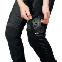 Jeans de motocicleta, carreras slim-fit ventilados de malla de verano transpirables, pantalones de equitación locomotora, rodilleras ajustables hacia arriba y hacia abajo - details 5
