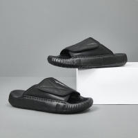 Nuevas sandalias de cuero transpirables de una palabra de arrastre para hombres versión coreana versátil para jóvenes zapatillas británicas de moda - details 4