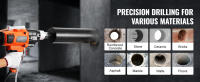 SucceBuy Taladro central, diámetro de perforación, húmedo/seco, para perforación de hormigón y mezcla de pintura - details 4