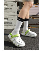 QYCKABY-Zapatillas de exterior para hombre y mujer, zuecos cómodos de suela suave, diseño informal, sandalias de jardín, 2024 - details 5
