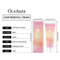 La crema depilatoria corporal OCEANA es suave, limpia y no irritante para todo el cuerpo. Hidrata y suaviza la piel con el vello. - details 0