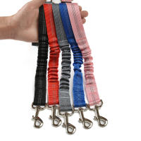 Cinturón De Seguridad Para Perros De Nylon Duradero Ajustable Y Reflectante Para Viajes En Coche Para Pequeños Y Grandes Perros Y Puppies Lead Elástico Para Bulldog Francés - details 16
