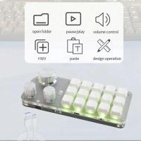Programming ro Custom 2.4G/Bluetooth/USB 3 Mode RGB nical Keyboard Gaming DIY Hot-swap Keypad For PS Lr An Xd - details 2
