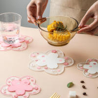 Tazas de café y té rpet de escritorio Kawaii Cherry con aislamiento - details 1