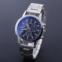 Reloj de Cuarzo para Hombres Reloj de Pulsera de Cuarzo Moda Acero Inoxidable Reloj de Cronógrafo de Lujo Casual Negocios - details 9