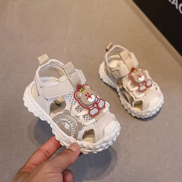Nuevas Sandalias de Verano para Niños Pequeños Zapatos de Bebé de 1-3 Años Suela Suave - 1