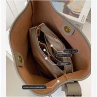 Bolso de Cuero de Vaca de Gran Tamaño Bolso Versátil para Mujeres Nuevo Bolso de Hombro 2025 - details 5