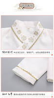 Falda con cara de caballo para niña, conjunto Hanfu, nuevo estilo Ming Tang de primavera para niños grandes, disfraz antiguo de estilo chino - details 2