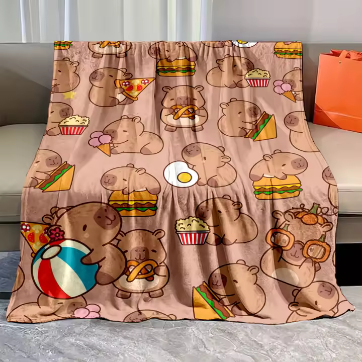 Manta Suave y Cálida de Polyester Cabypara Ideal para Hogar, Viajes, Campeamento, Coche - 1