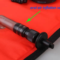 Marcador de superficie de buceo, boya SMB DE SEGURIDAD subacuática profesional de alta calidad, 15CM x 150CM - details 1
