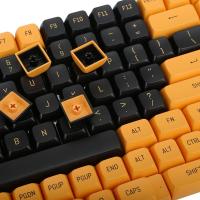 Teclas G de doble disparo CSA, accesorio para Teclado mecánico de Gaming MX, color negro y naranja, 150 teclas, perfil PBT - details 6
