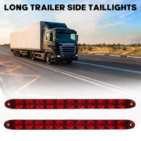 Barra de luz de remolque roja, luces de remolque cerradas impermeables para camioneta utilitaria, 11 LED - details 4