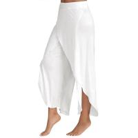 Pantalones de Yoga de Gasa Transpirable para Mujer Pantalones Sueltos Rectos de Color Sólido - details 10