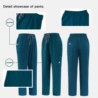 Uniformes médicos de enfermería de alta calidad, uniformes de enfermeras de clínica dental de belleza para mascotas unisex, conjuntos de batas multicolores para hombres - details 4