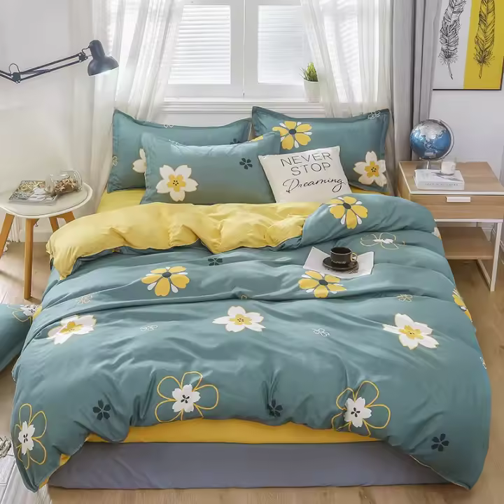 Funda de Edredón 1 Pc Tamaño 150*200/180*220/200*230/220*240 Sin Funda de Almohada Incluida Conjunto de Ropa de Cama - 1