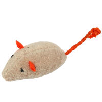 Ratón de peluche interactivo para mascotas, juguete divertido para gatos, hierba gatera, colorido, lindo, accesorios para gatos - details 9