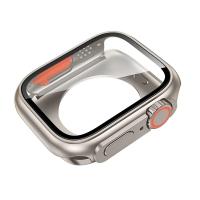 Screen Protector Cover for Apple Watch 44mm 45mm 40mm 41mm Hard PC Front Rear Bumper Case for iwatch 9 8 7 6 5 4 Change To Ultra - details 4