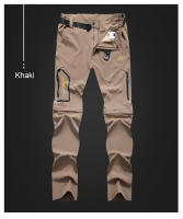 Pantalones De Camuflaje Para Hombre TRVLWEGO Resistentes Al Agua Y Secado Rápido Protección UV Para Acampar Y Senderismo Técnica Power Dry - details 4