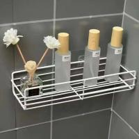 Estante de iluminación para ducha doméstica de esquina de metal no perforado para baño, colgante organizativo 2024 - details 2