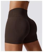 Pantalones cortos de LICRA para Yoga, mallas Push Up de cintura alta para correr, Fitness, gimnasio - details 46