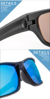 Gafas de sol polarizadas clásicas para hombre, lentes de sol cuadradas para conducir, deportivas, de ciclismo, de alta calidad, UV400 - details 1