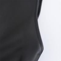 - Top de falda con cuello oblicuo de color sólido para mujer, informal, sin mangas, asimétrico, de verano 2025 - details 8