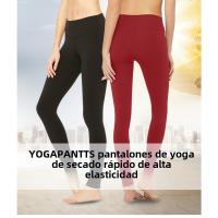 Pantalones De Yoga elásticos para Mujer, ropa De Exterior, Verano, Finos, Secado Rápido, Cintura Alta, Levanta Caderas - details 1
