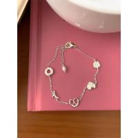 Nuevo estilo S, perla de cabeza de pan de plata pura para mujer, pulsera de donut Bestie de nicho 2024, joyería - details 4