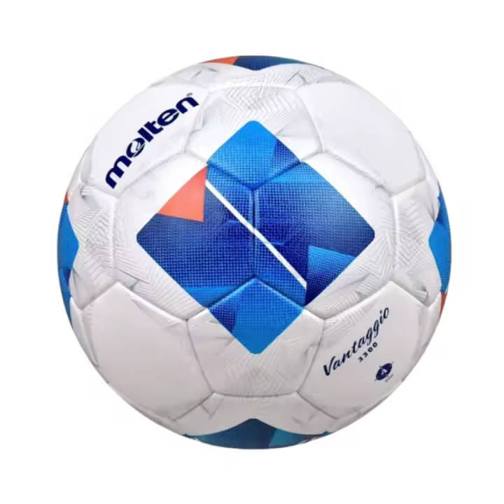 Talla 5 Balón de fútbol Molten para categoría juvenil - Cosido a mano resistente al desgaste, diseñado para competición y entrenamiento, voleibol de playa para adultos, balones de fútbol para adultos, deportes de equipo - 1