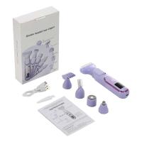 Afeitadora multifuncional 5 en 1/4 en 1 para mujer, depiladora indolora recargable, depilación corporal de Bikini para axilas y cara, maquinilla de afeitar eléctrica - details 12