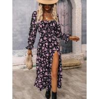 Vestido elegante floral bohemio de temporada para mujer - details 10