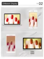 NAILWIND-Juego de manicura semipermanente, esmalte de uñas semipermanente, Gel de extensión, pegamento, capa superior y Base, UV Led - details 20