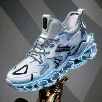 Gran oferta de zapatillas de deporte para niños, zapatos cómodos impermeables de estilo para caminar para invierno, verano y otoño con punta redonda, posición de plantilla superior - details 5