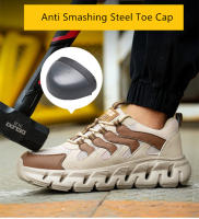GUYISA Zapatos de Trabajo Ligeros y Transpirables para Hombres y Mujeres Zapatillas de Seguridad Anti-Agujero - details 5
