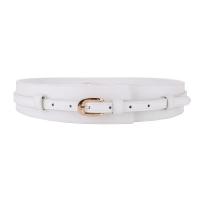 Cinturón ancho marrón para mujer, nuevo estilo con abrigo de vestir, cinturón de cuero genuino desmontable - details 0