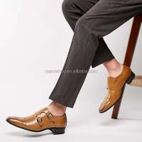 Zapatos de boda para hombre de cuero genuino marrón con logotipo Dropshipping y zapatos casuales de diseñador formal sólido de goma Oxford - details 3