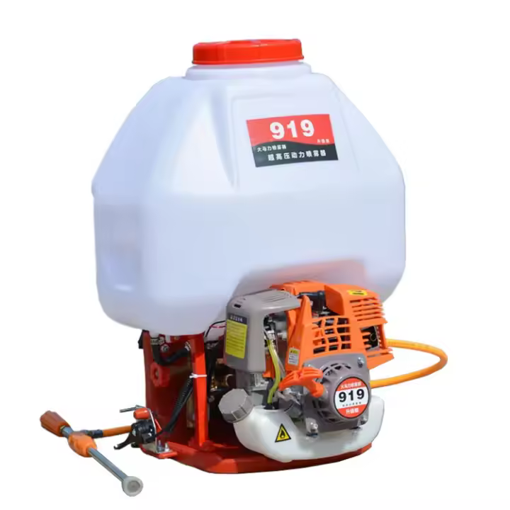 Pulverizador de pesticidas y fertilizantes con motor de mochila, 919, 900, 4 tiempos, líquido, Podwer, calcio, cloruro - 1