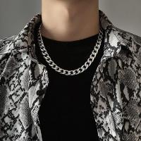 Collar Cadena with Diamante de Imitación Plateada Dorado Hip Hop Cubana para Hombre Mujer de Aleacion, Hombres Miami - details 4